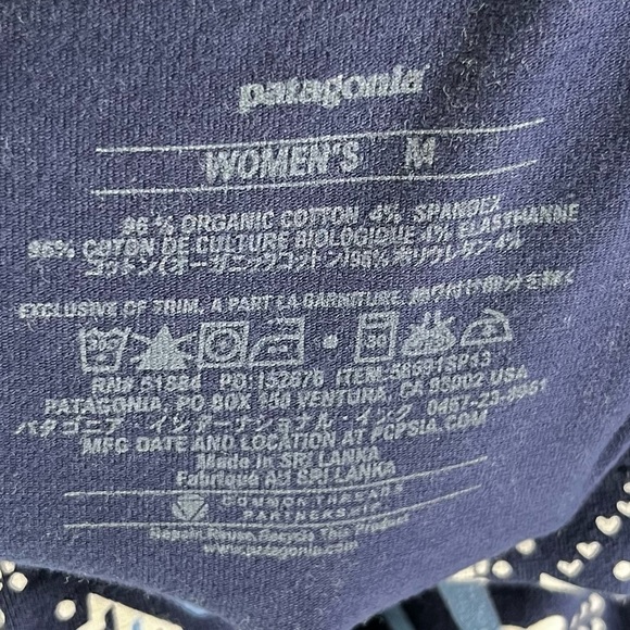 Patagonia Blue Bandana Pattern Medium Mini Skirt Stretch Western Sporty Boho - Picture 6 of 12